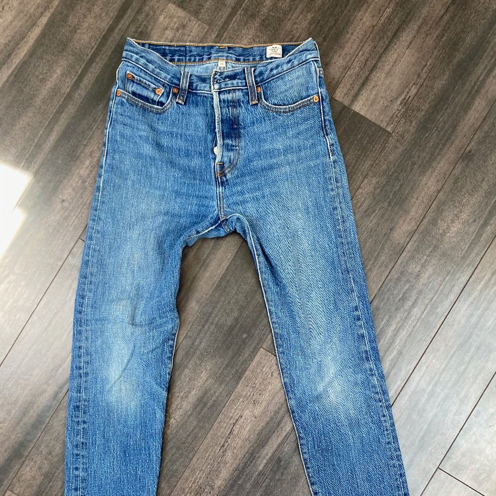 Levi High Waisted Wedgie Fit Jeans